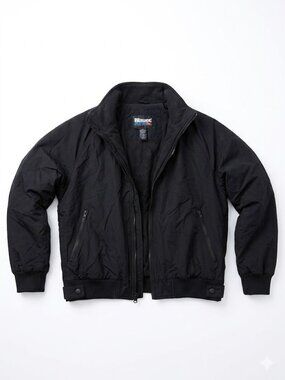 Blauer "Serious Protection" Men's Large Tactical Bomber Jacket - Black L